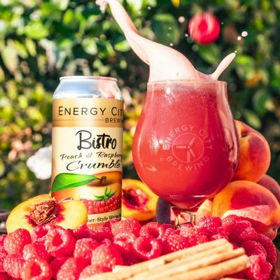 Bistro : Peach & Raspberry Crumble