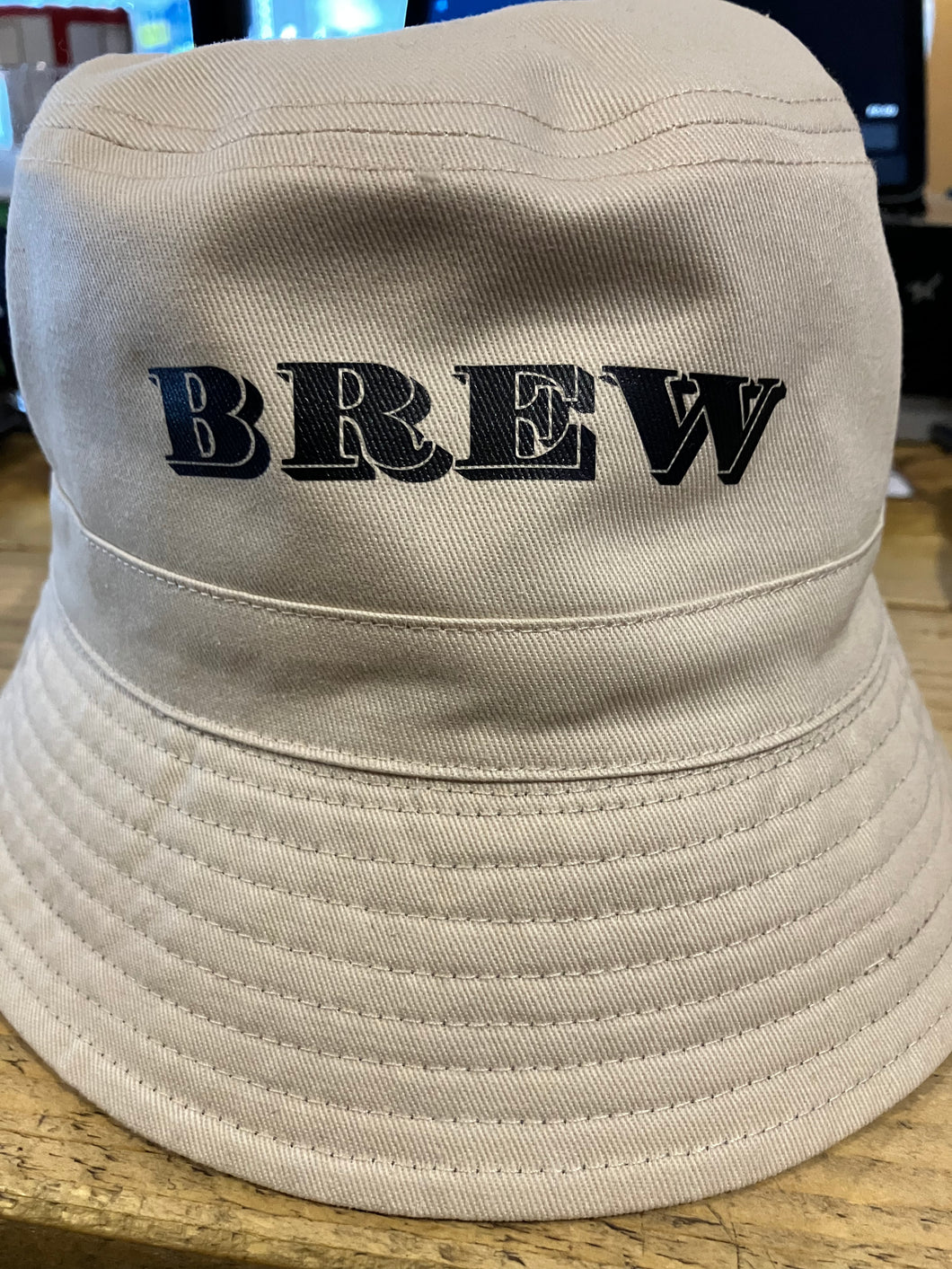 Brew Bucket Hat Beige S/M