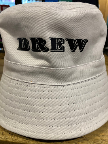 Brew Bucket Hat White S/M
