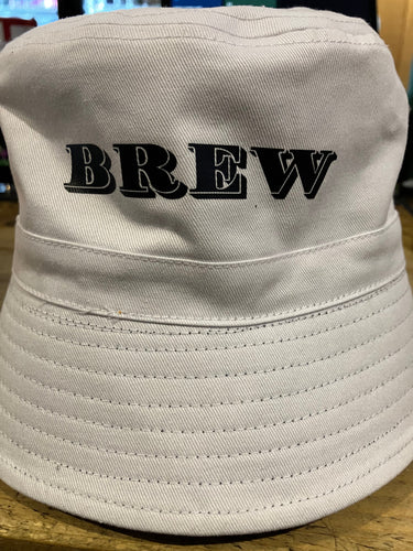 Brew Bucket Hat White L/XL