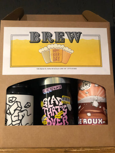 Happy Beerday Gift Box - 3 Beers